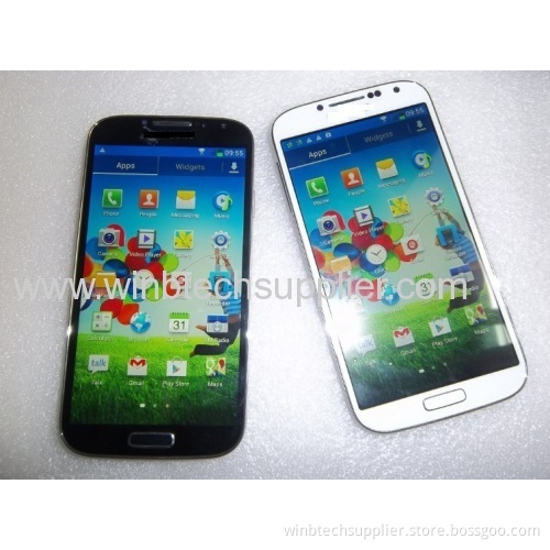 S4 Gt I9500 Mtk6589 Quad Core Phone 1g Ram+4g Rom 5" Ips Screen 7.9mm Super Slim Single Sim Gps Android Phone